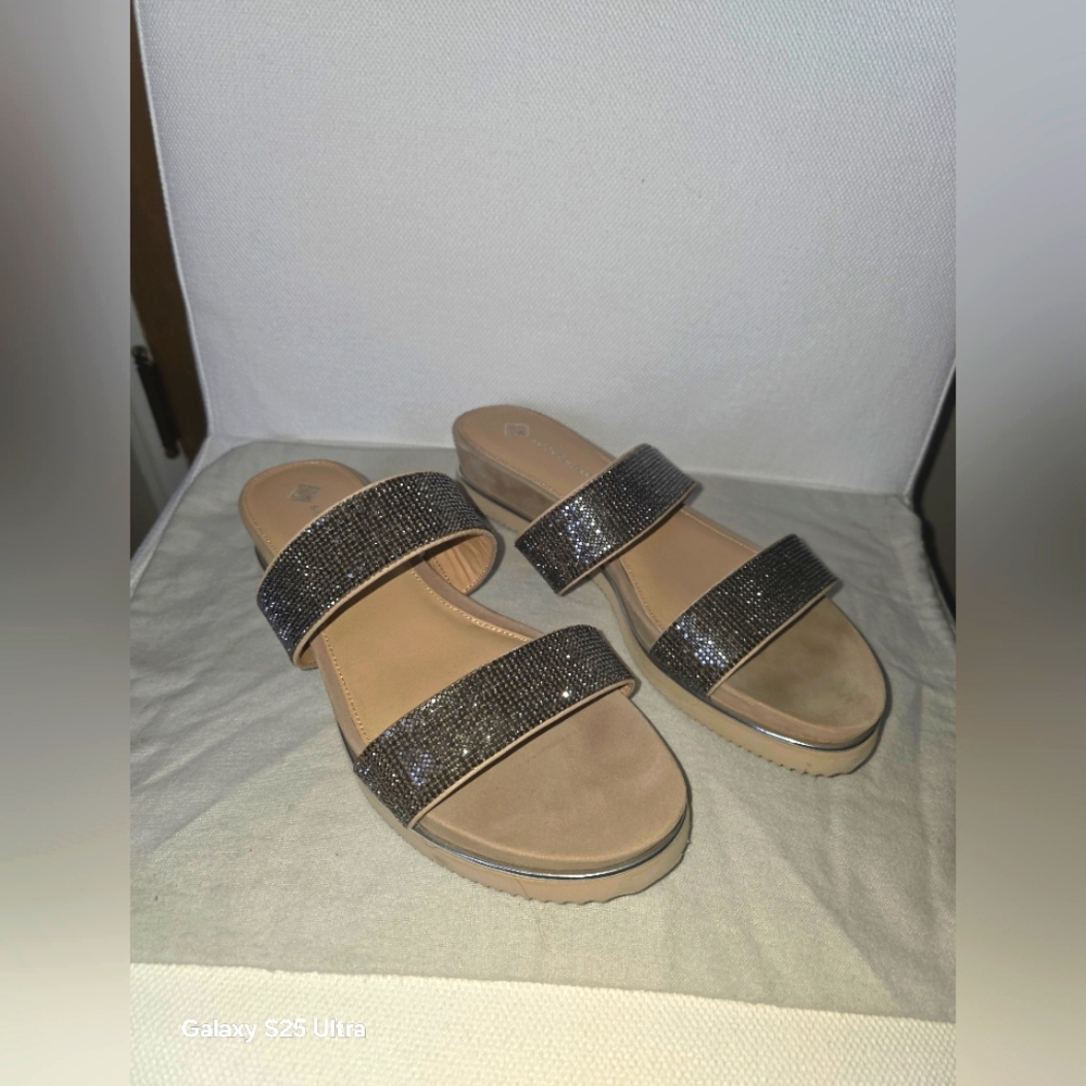 Crystal Sandals From Dillard's